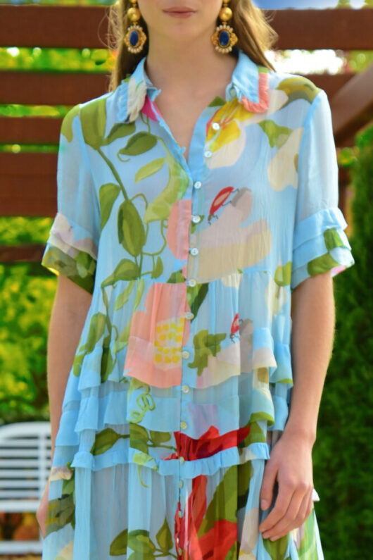 Trelise Cooper - Meet Me On The Terrace Dress - Blue - Image 3