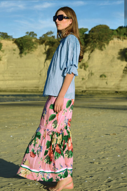 Trelise Cooper - Wise Ties Skirt - Pink Floral - Image 2