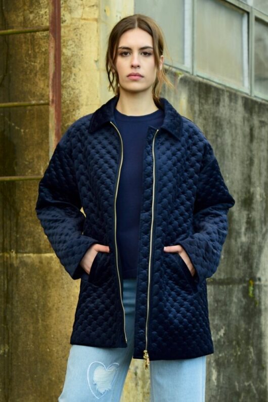 Coop - Quilty Pleasure Jacket - Navy - Image 2