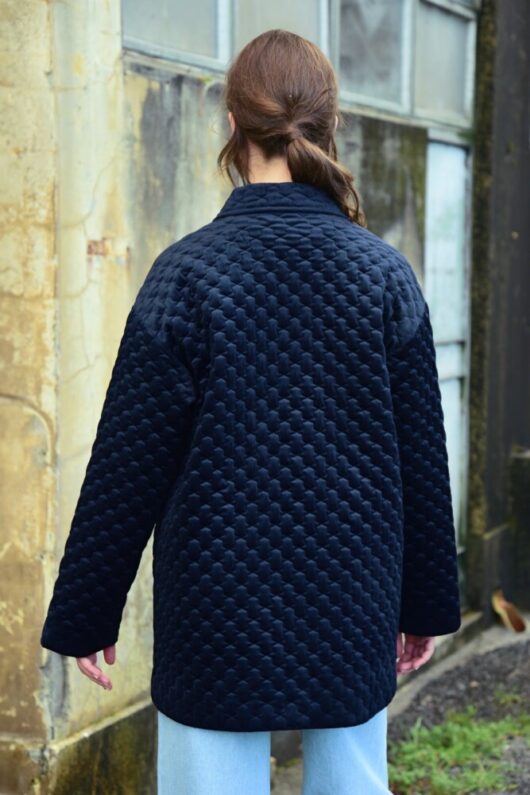 Coop - Quilty Pleasure Jacket - Navy - Image 5