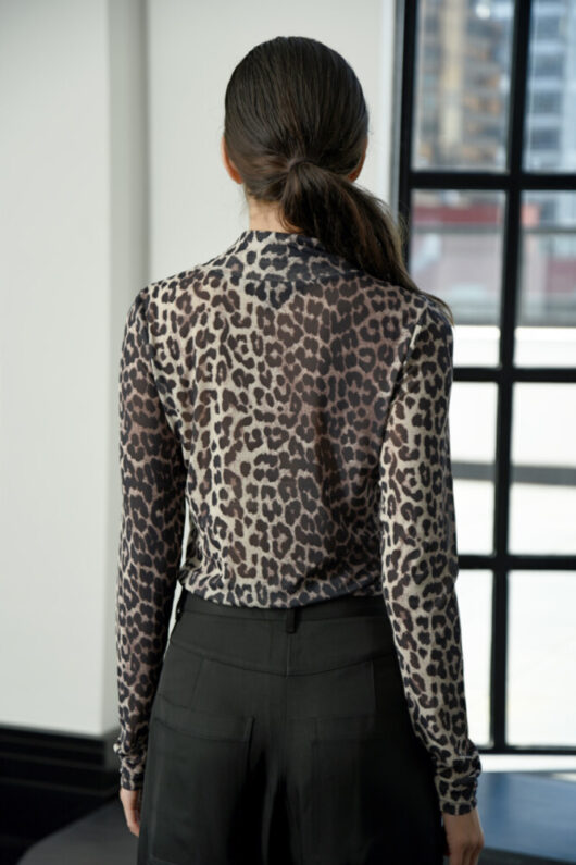 Trelise Cooper - Neck of the Woods Top - Leopard - Image 3