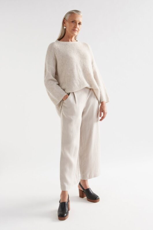 Elk - Agna Sweater - Ecru - Image 4