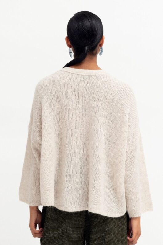 Elk - Agna Sweater - Ecru - Image 5