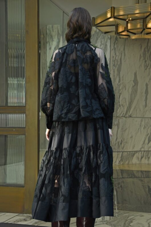 Trelise Cooper - Tier Diary Skirt - Black - Image 3