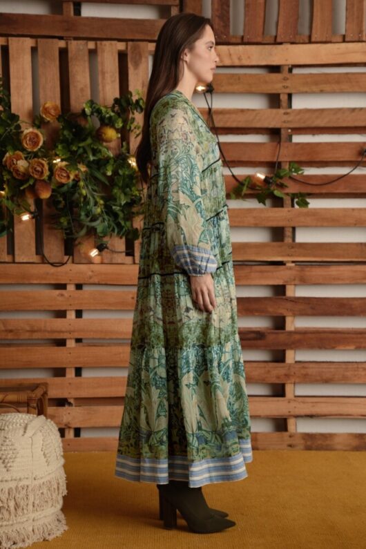 Trelise Cooper - Let's Get Stitched Dress - Moroccan Mint - Image 2