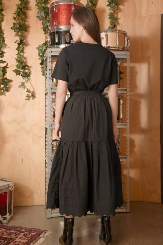 Cooper - Stitch the Line Skirt - Black - Image 3