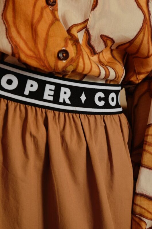 Cooper - Stitch the Line Skirt - Terracota - Image 4
