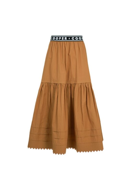 Cooper - Stitch the Line Skirt - Terracota - Image 5