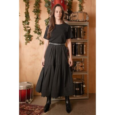 Cooper - Stitch the Line Skirt - Black