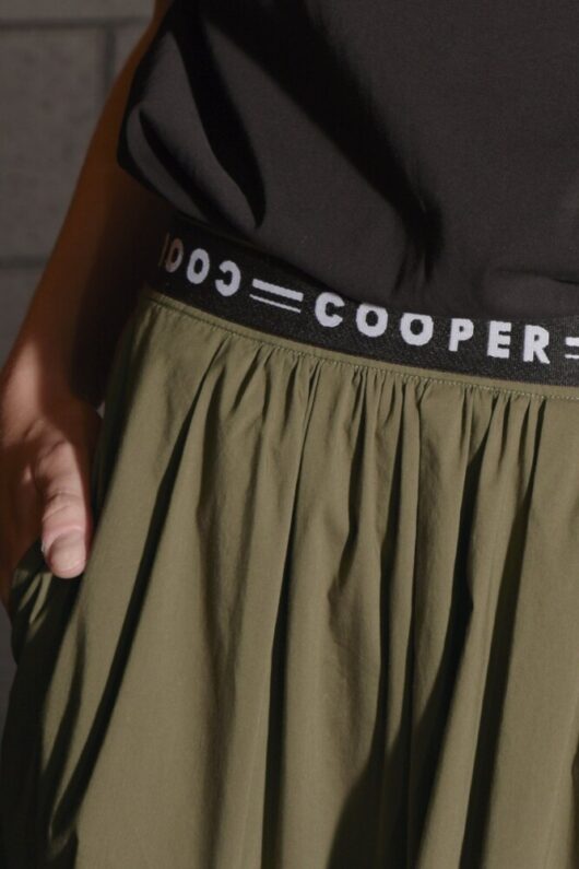 Cooper - Stitch the Line Skirt - Khaki - Image 4