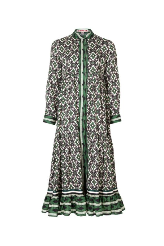 Cooper - Dressing Game Dress - Green Geo - Image 6