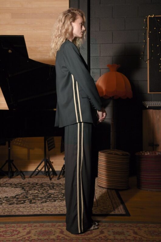 Cooper - Back to Track Pant - Ink Pinstripe - Image 3