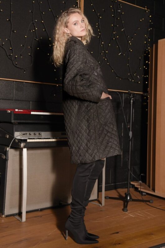 Cooper - Hot Air Cocoon Coat - Black - Image 2