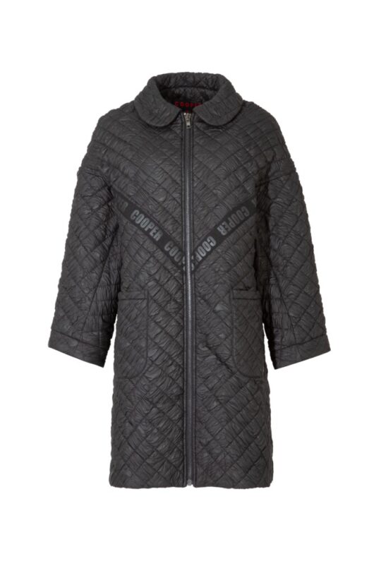 Cooper - Hot Air Cocoon Coat - Black - Image 5