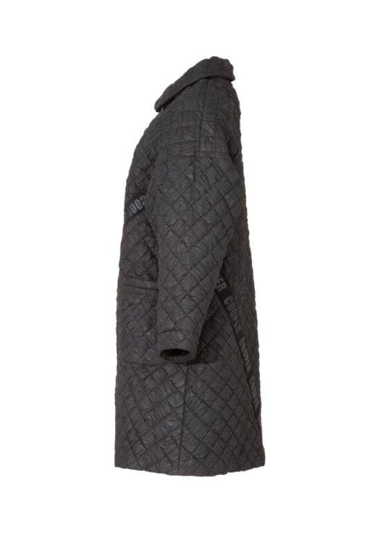 Cooper - Hot Air Cocoon Coat - Black - Image 6