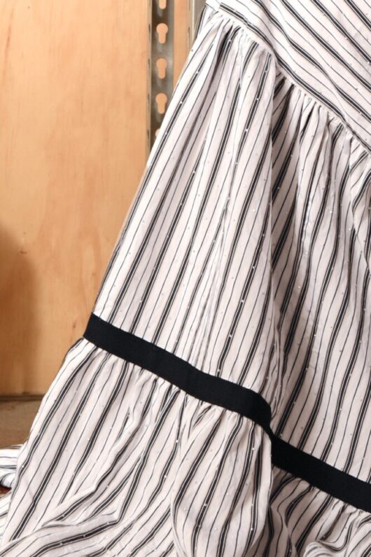 Cooper - Play By Tier Dress - Onyx Stripe - Image 5
