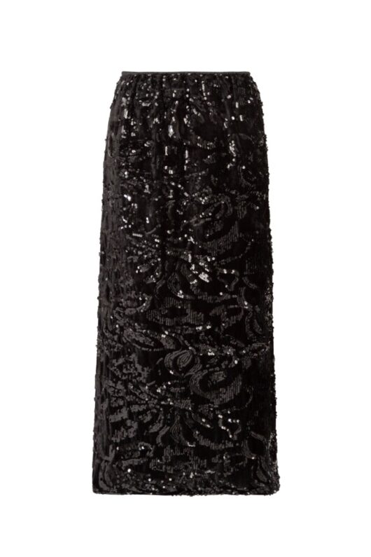 Coop - Shimmy Shimmer Skirt - Black - Image 5