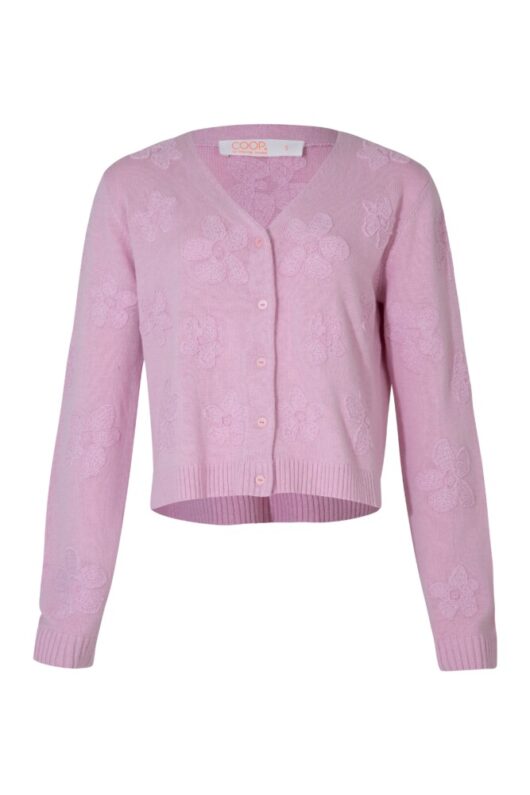 Coop - Cardi Game Cardigan - Pink - Image 5