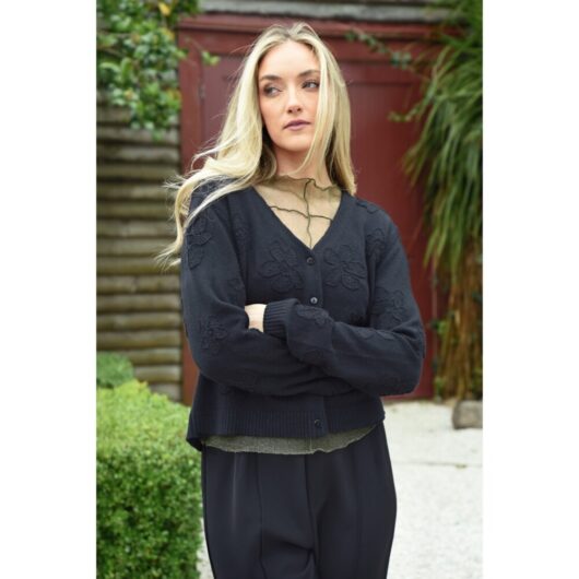 Coop - Cardi Game Cardigan - Black