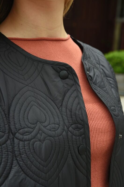 Coop - Love it or Quilt it Coat - Black - Image 4