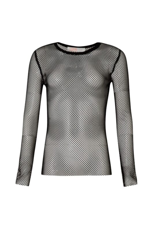 Coop - Mesh Network Top - Black - Image 5