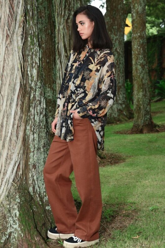 Curate - Leg On You Jean - Brown - Image 3