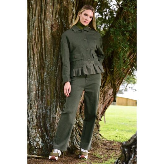 Curate - Leg You On Jean - Olive