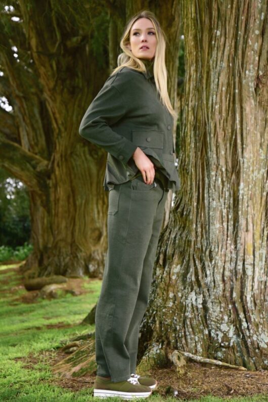 Curate - Leg You On Jean - Olive - Image 2