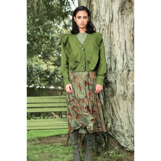 Curate - Skirty Girl Skirt - Khaki Mesh