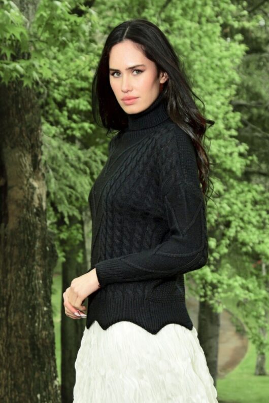 Curate - Warm Thoughts Jumper - Black - Image 2