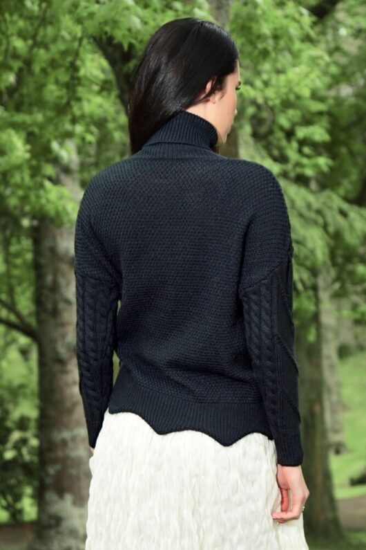 Curate - Warm Thoughts Jumper - Black - Image 3