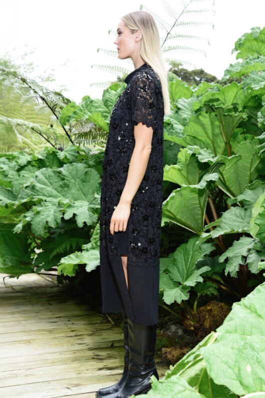 Curate - Cabaret Club Dress - Black - Image 2