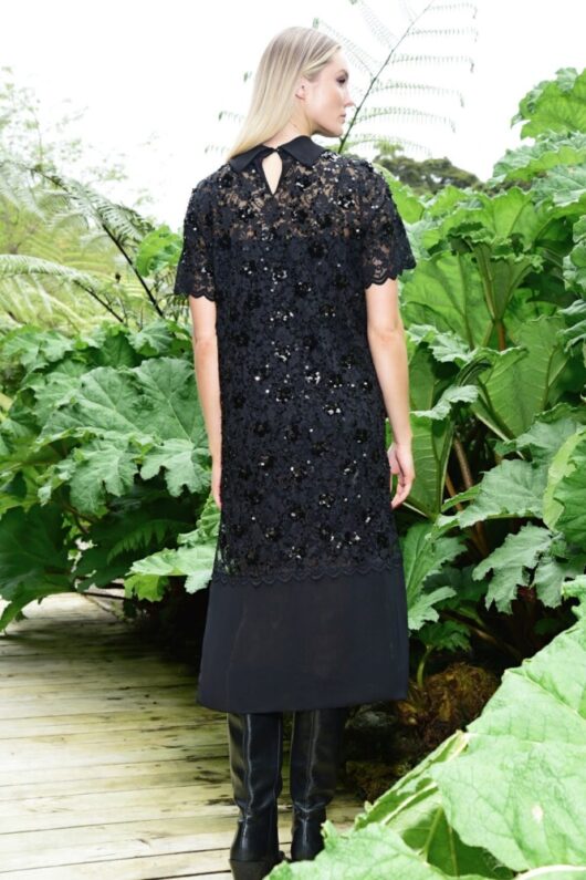 Curate - Cabaret Club Dress - Black - Image 3