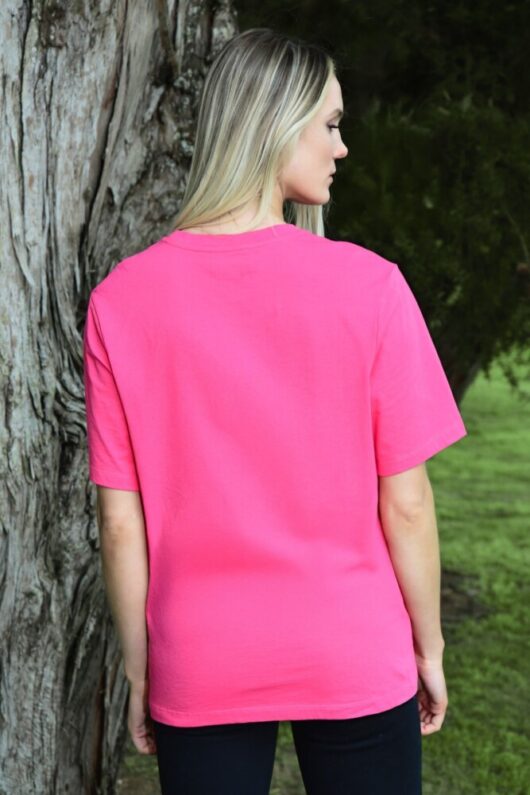 Curate - Ladies and Gems T-shirt - Raspberry - Image 3