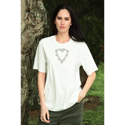 Curate - Ladies and Gems T-shirt - White