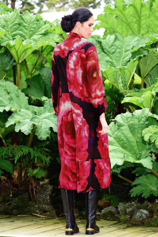 Curate - Layer Player Dress - Rose/Black - Image 4
