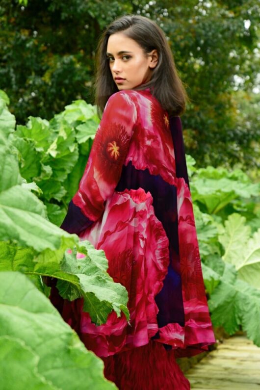 Curate - On the Show Blouse - Rose/Black - Image 3
