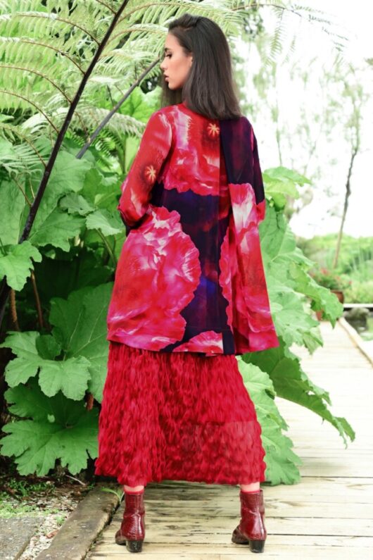 Curate - On the Show Blouse - Rose/Black - Image 4