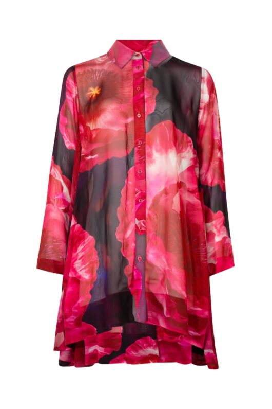 Curate - On the Show Blouse - Rose/Black - Image 5