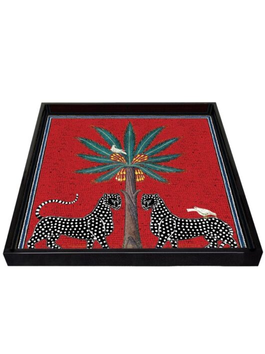 Ortigia Sicilia - Tray Square Red - Image 2