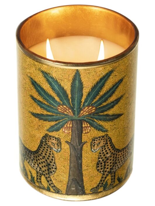 Ortigia Sicilia - Zagara Decorated Candle Medium - Image 2