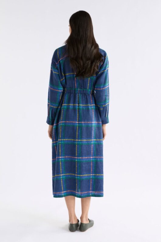 Elk - Paimo Elba Check Shirt Dress - Image 3