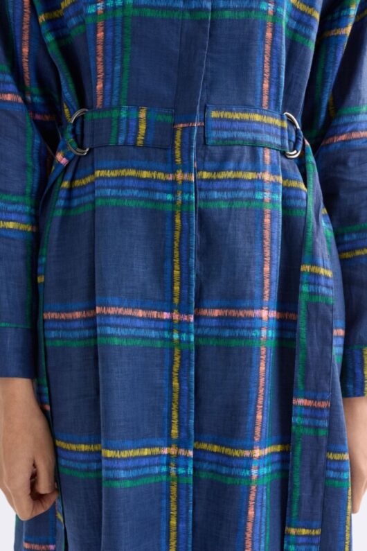 Elk - Paimo Elba Check Shirt Dress - Image 4