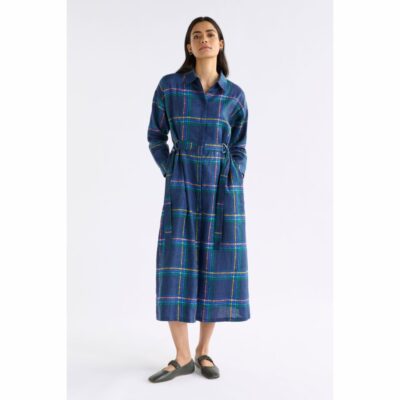 Elk - Paimo Elba Check Shirt Dress