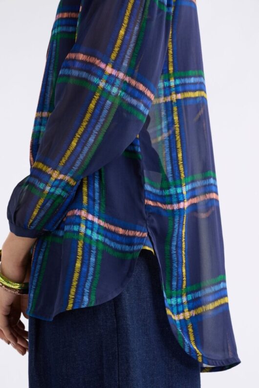 Elk - Eir Elba Check Sheer Shirt - Image 3