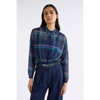 Elk - Eir Elba Check Sheer Shirt