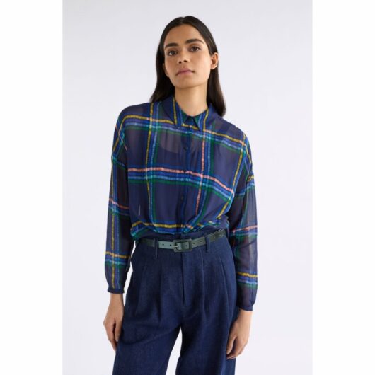 Elk - Eir Elba Check Sheer Shirt