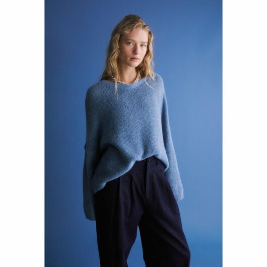 Elk - Agna Luna Sweater - Chambray