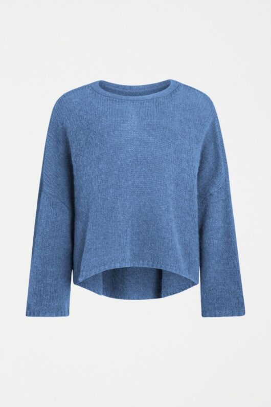 Elk - Agna Luna Sweater - Chambray - Image 5