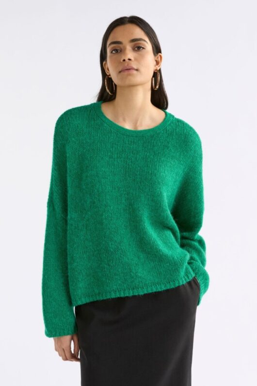 Elk - Agna Luna Sweater - Milan Green - Image 4